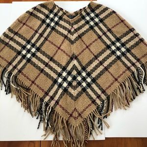Authentic Burberry poncho